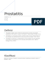 A prostatitis B incidenciája