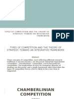 Types of Competition and the Theory of Strategy