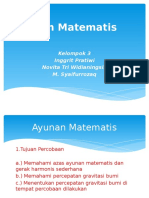 Presentasi Ayunan Matematis