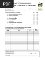 Design Drawings Checklist