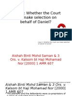 Aishah Binti Mohd Saman & 3 Ors. v. Kalsom BT Haji Mohamad Nor (2000) 1 AMR 607