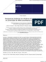 Perspectivas Históricas Da Influência Da Mediunidade Na Construção de Idéias Psicológicas e Psiquiátricas PDF