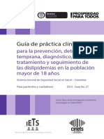 GPC Dislipidemia Pacientes