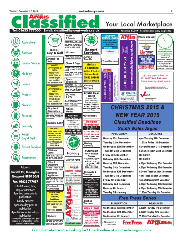 Classified: Your Local Marketplace | PDF | Dvd | Advertising