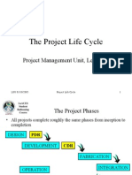 Project Life Cycle