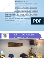 Presentacion Radio Complices Comuna El Carmen