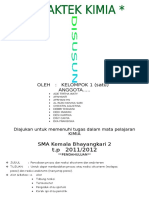 Praktik Reaksi Eksoterm Dan Endoterm