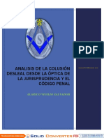 Análisis Dogmático de La Colusion