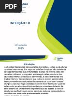 Infecção em ferida operatoria