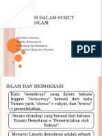 Demokrasi Dalam Sudut Pandang Islam