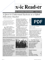 The Dyslexic Reader 2000 - Issue 21