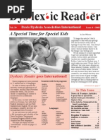 Download The Dyslexic Reader 2002 - Issue 29 by Davis Dyslexia Association International SN2938095 doc pdf