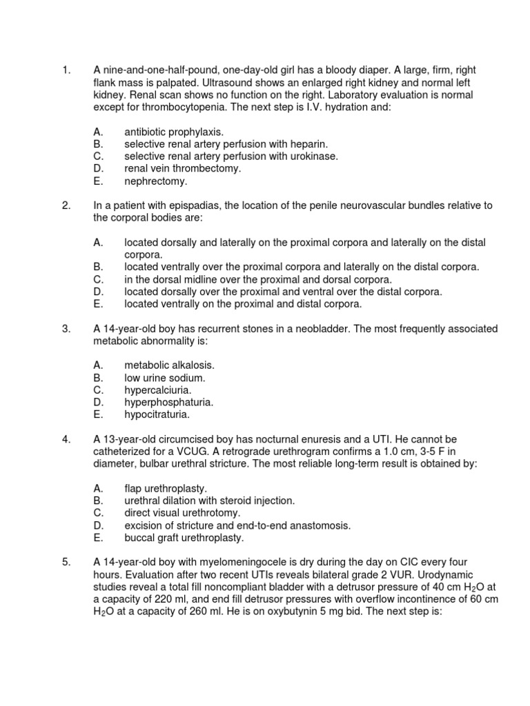 Live Course Handout CFM PDF Urinary Incontinence Kidney