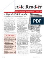 The Dyslexic Reader 2004 - Issue 34