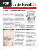 Download The Dyslexic Reader 2005 Issue 38 by Davis Dyslexia Association International SN2938114 doc pdf