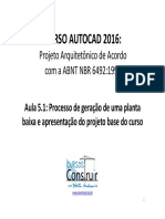 Plantas e Projeto Base