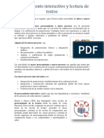 Lectua 2 Procesamiento Interactivo y Lectura de Textos Lectura 3 PDF