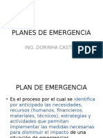 Planes de Emergencia