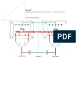 Bridge Trafo CT Atau Bridge Trafo Non CT) Dan (Bridge Trafo Beda Jenis)