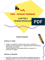 Tender Procedure