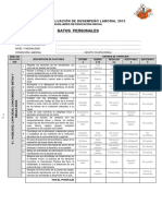 Ficha de Desempeño Laboral-Inicial - 2015