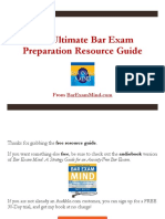 The Ultimate Bar Exam Preparation Resource Guide