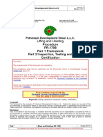 PR-1708 - Lifting and Hoisting Procedure Part 1 Framework, Part 2 Inspection, Testing and Certification