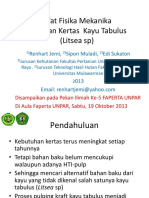 Sifat Fisika Mekanika Pulp Dan Kertas Ka