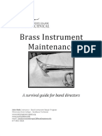 1992 Brass Instrument Maintenance Guide