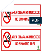 Print No Smoking