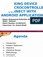 Tracking Device Using Microcontroller Connect With Android Application
