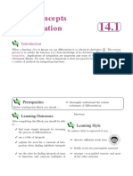 Basic Concepts of Integratio