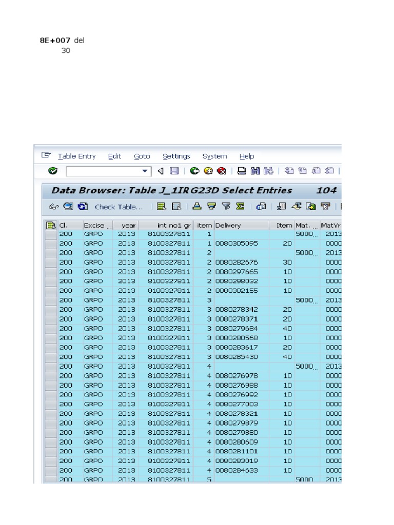 2013 GRPO and Invoice Data Summary | PDF