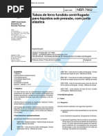 NBR 07662 - Tubos de Aco Centrifugados Para Liquidos