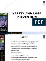 SAFETY AND LOSS PREVENTION FOR CHEMICAL PROCESS FACILITIES