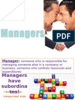 Leadersvs Managers 