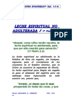 Leche Espiritual No Adulterada