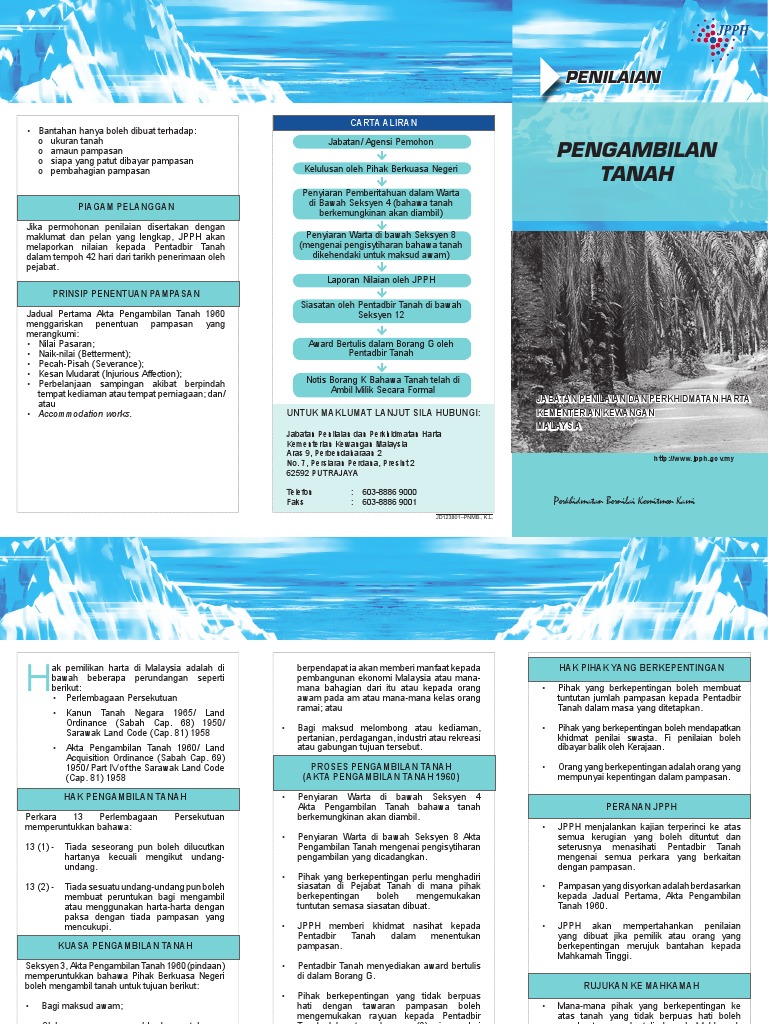 Brosur Pengambilan Tanah BM  PDF