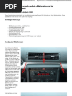 Download Ausbau der mittel konsole Audi A4 B6_8E by Sandi Koletnik SN29386313 doc pdf
