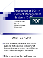 Application SOA in CMS