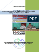 Seminar Nasional Optimalisasi Observasi Dampak Perubahan Iklim