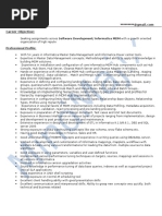 Informatica MDM Sample Resume 2