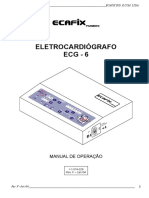Manual do ECG 6: instruções de uso e manutenção
