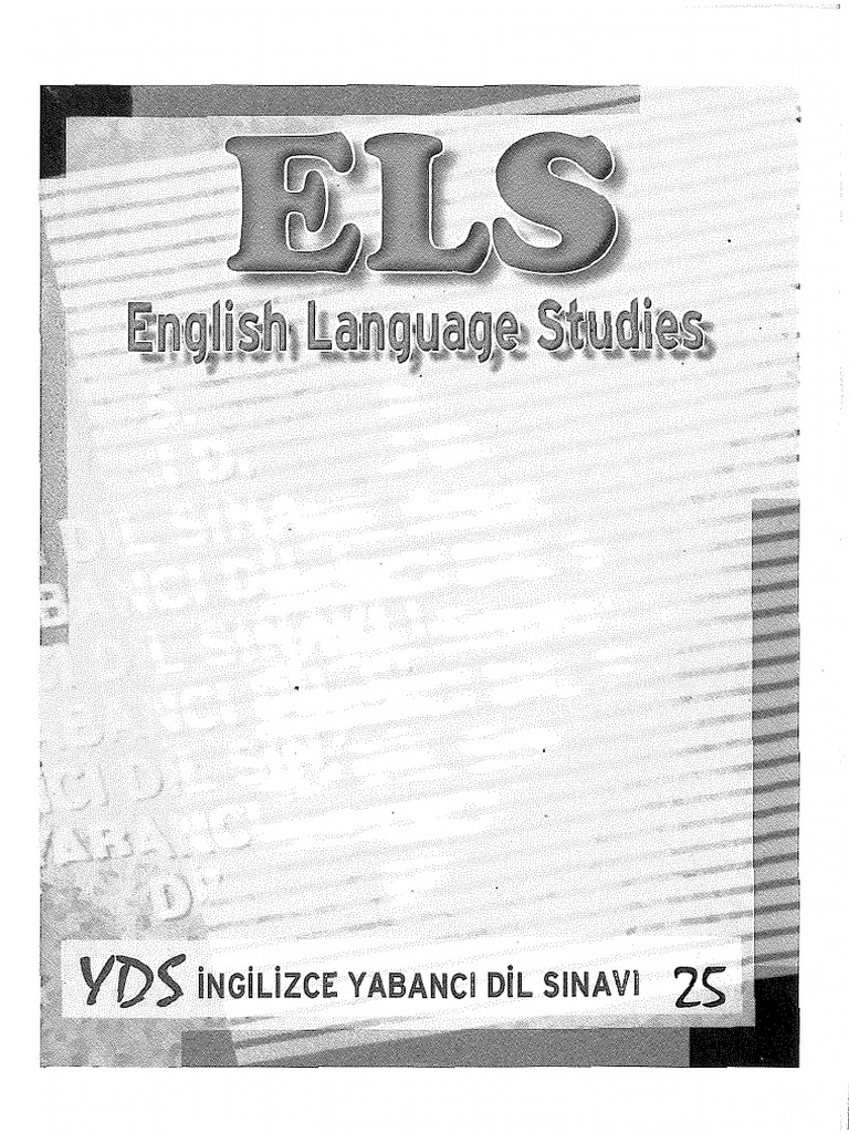 English Language Studies (ELS) | PDF