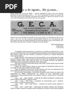 Salve o Dia 11 de Agosto Há 55 Anos