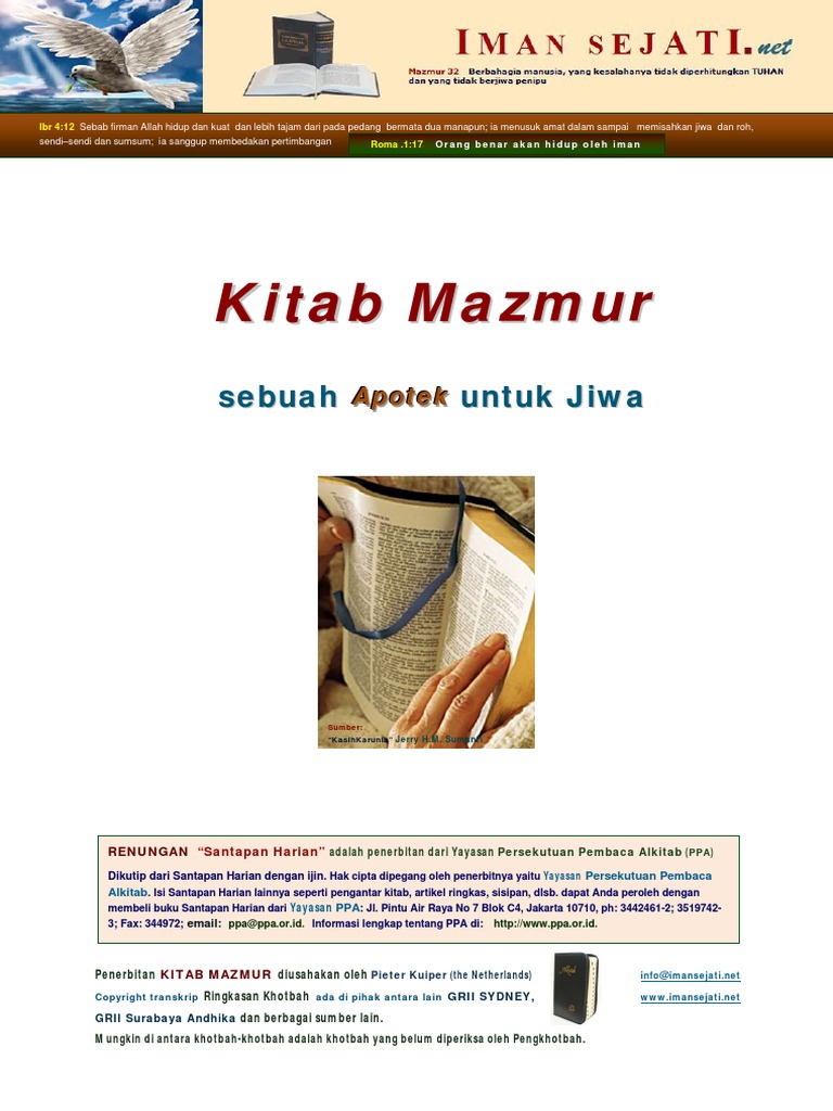 Mazmur dalam Kitab Zabur