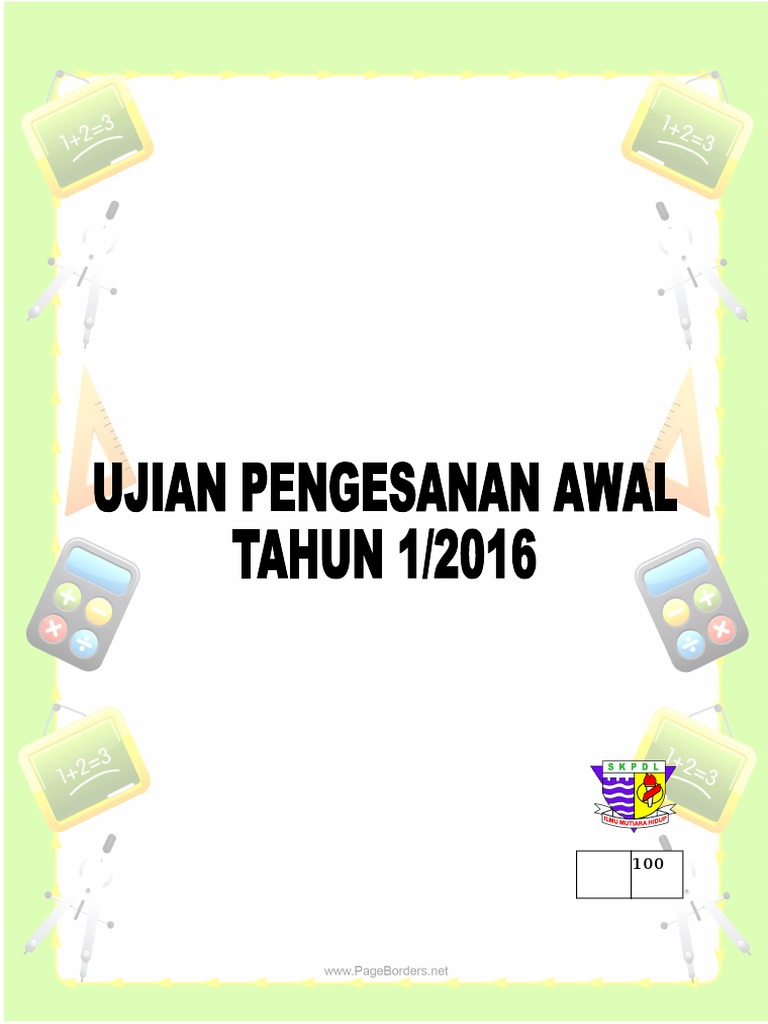 Ujian Diagnostik Thn 1