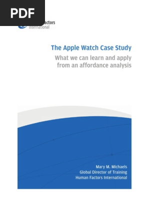 Apple Watch Case Study