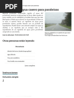 Repelente de Agua Casero Para Parabrisas _ EHow en Español