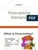 3.0 Forecasting
